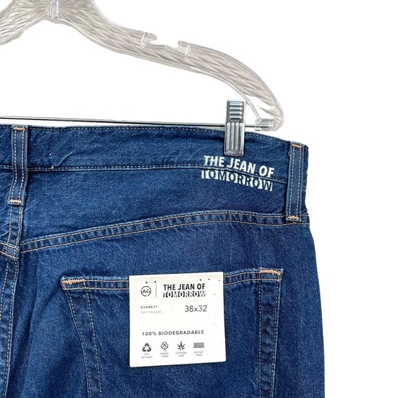 AG Adriano Goldschmied Jean of Tomorrow Everett Slim Straight Button Men 38W*